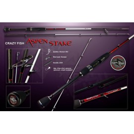 Спиннинг CRAZY FISH ASPEN STAKE AS772MH  10-35g 235cm