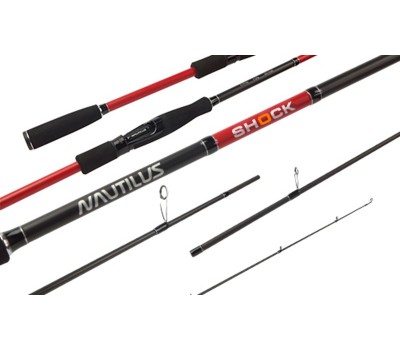 Спиннинг Nautilus Shock NSHS-802MHH 240см 10-40гр