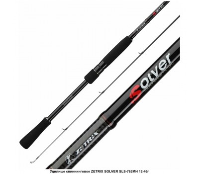 Удилище спиннинговое ZETRIX SOLVER SLS-762ML 4-17G PE0.5-1