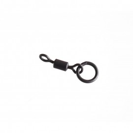 Вертлюг с кольцом FLAGMAN Flat Feeder Rings Swivels №7 5шт