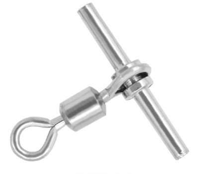 Вертлюжок GURZA Dropshot Swivels #6 BN (Dia. 0,6 mm)