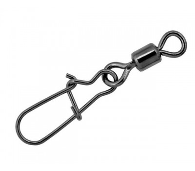 Застежка с вертлюжком Gurza Rolling swivel/Nice Snap BN # 1