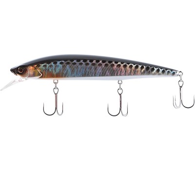 Воблер Jackall Rerange 130SP 21,1г HL Silver & Black