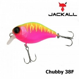 Воблер Jackall Chubby 38мм 4г Dragon Fruit Mat Tiger