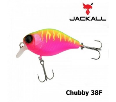 Воблер Jackall Chubby 38мм 4г Dragon Fruit Mat Tiger