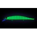 Воблер Минноу Strike Pro Inquisitor 110SP, 110 мм, 16,2 гр, Загл. 0,8м.-1,5м., Нейтральный, цвет: 597S Blue Mat Tiger, (EG-193B-SP#597S)