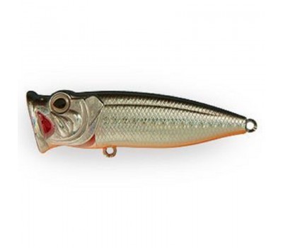 Воблер Поппер Strike Pro Pike Pop Mini 45, 45 мм, 4 гр,  цвет: A70-713 Black Silver OB, (SH-002B#A70-713)