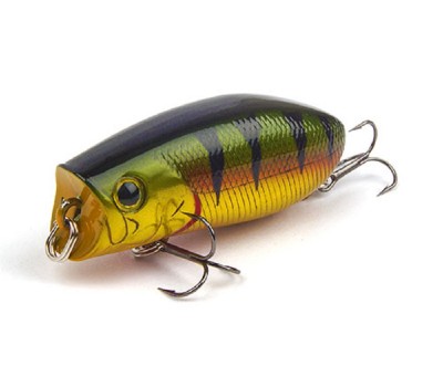Воблер Lucky Craft Malas Mini 884 Aurora Gold Northertn Perch 45мм, 5г, плавающий, 0,1м