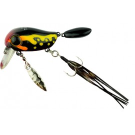 Воблер Jackall Micro Tappy 54F 4,8g makkuro dokugaeru