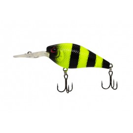 Воблер Mottomo Deep Wrestler 55F 9g Chartreuse Black