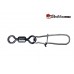 Вертлюг с застежкой Mottomo Rolling Swivel & Nice Snap №12 10 шт